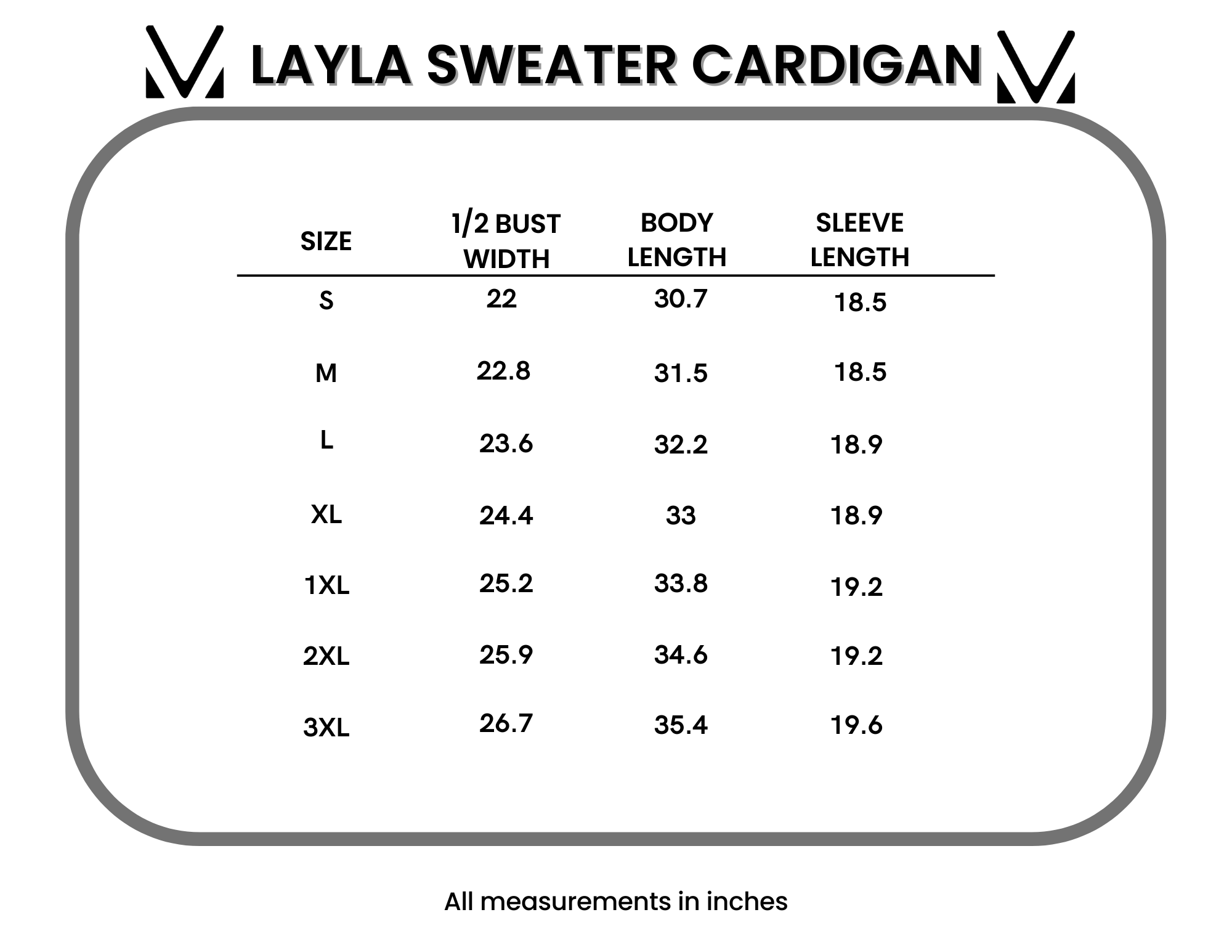 Layla Sweater Cardigan - Grey
